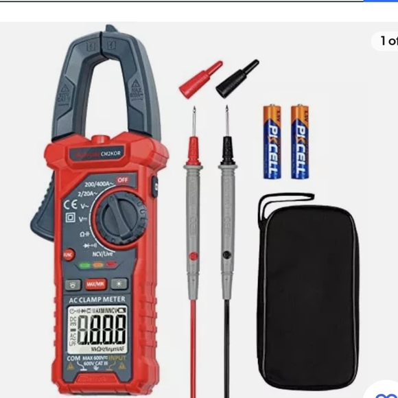 Astroai Digital clamp meter 2000 counts CM2KOR - Picture 4 of 4